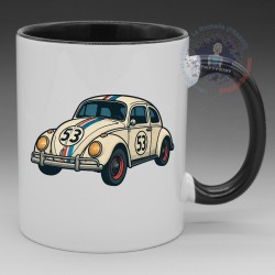 MUG Automobile - Cinéma année 80-90' "Choupette, La Coccinelle" (en Céramique 350ml)