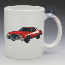 Automobile Série TV année 80-90 - "Starsky et Hutch Ford Gran Torino" (en Céramique 350ml)