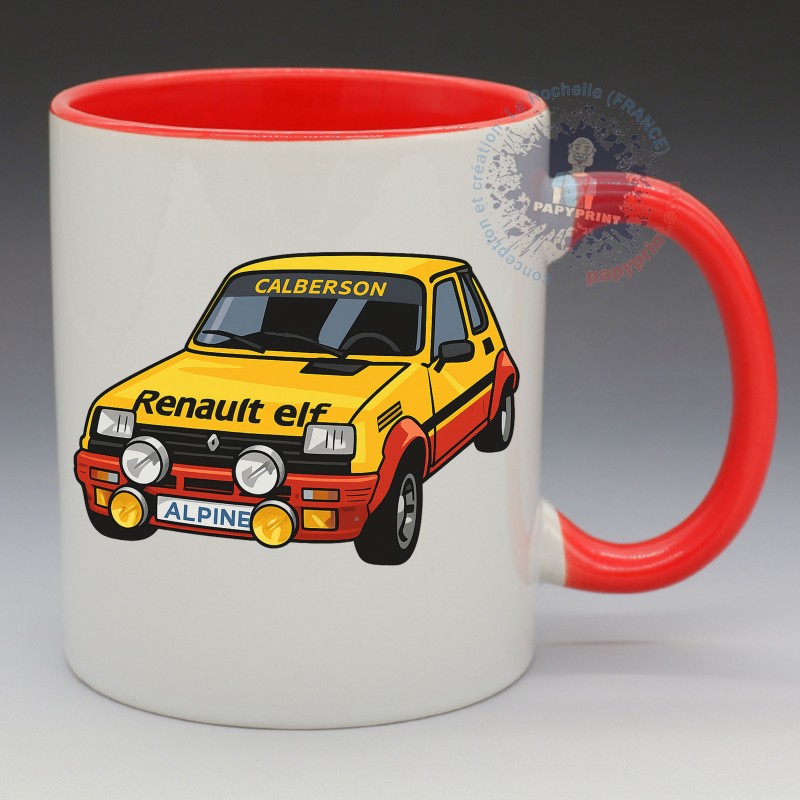 Mug Renault R5 Rallye Calberson | Papy Print