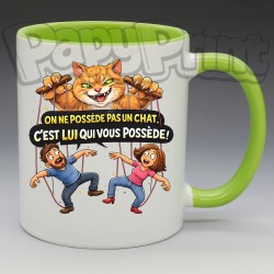 Mug "C'est lui qui vous possède" | Papy Print