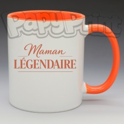 Mug - Maman - "Maman Légendaire" (en Céramique 350ml)