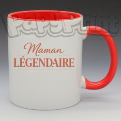 Mug - Maman - "Maman Légendaire" (en Céramique 350ml)