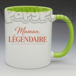 Mug - Maman - "Maman Légendaire" (en Céramique 350ml)
