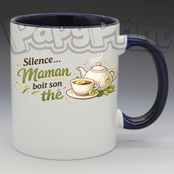 Mug "Silence, Maman boit son thé" | Papy Print
