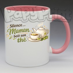 Mug "Silence, Maman boit son thé" | Papy Print
