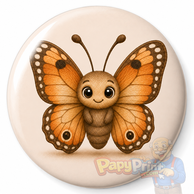 Badge Animaux "Papillon"