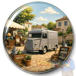 Magnet Automobile "Citroën HY Gris"