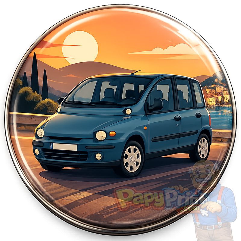 Magnet Automobile "Fiat Multipla"