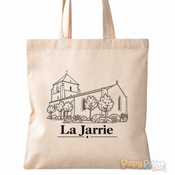 Tote-Bag en Coton 38/38cm - Commune de "La Jarrie"