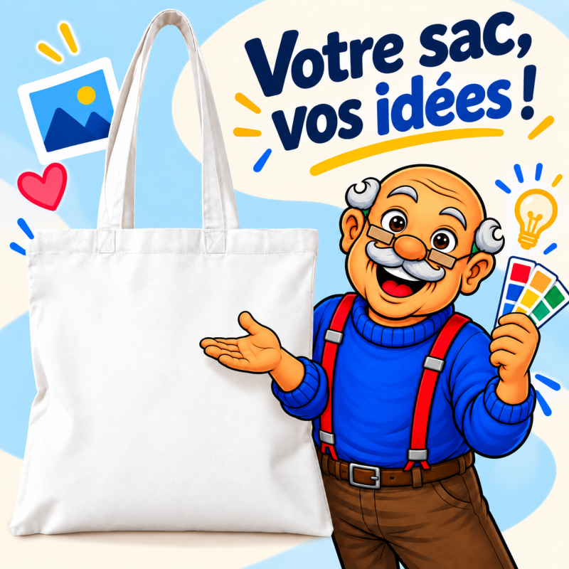 Tote Bag Personnalisable | Papy Print